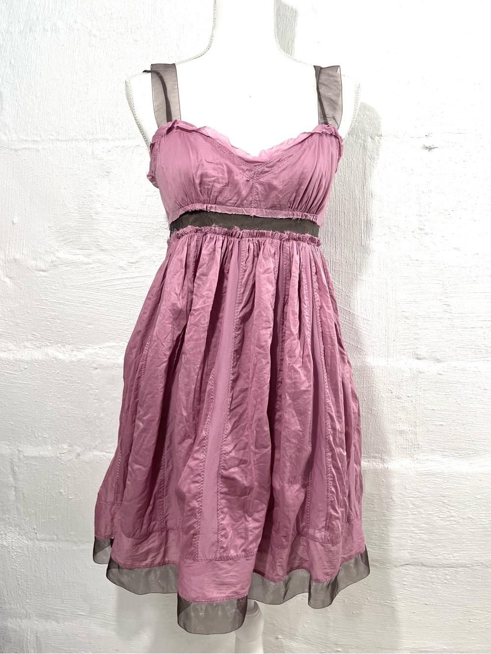 LOFT MINI BABYDOLL DRESS Y2K